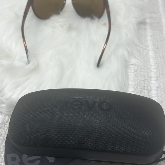 REVO MARX RE1059 12 POLARIZED SUNGLASSES UNISEX HONEY TORTOISE 59-15 143 W/CASE - Picture 12 of 12
